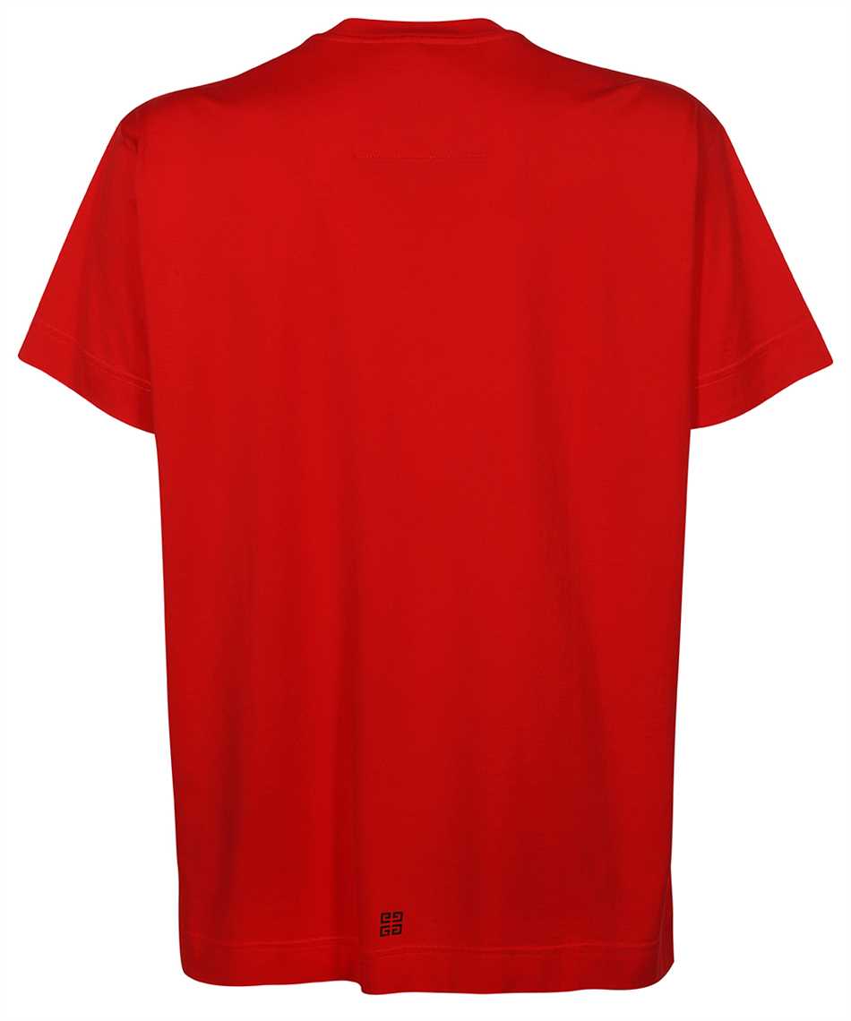 Givenchy BM71333Y6B TROMPE-L'OEIL EFFECT OVERSIZED T-shirt 2
