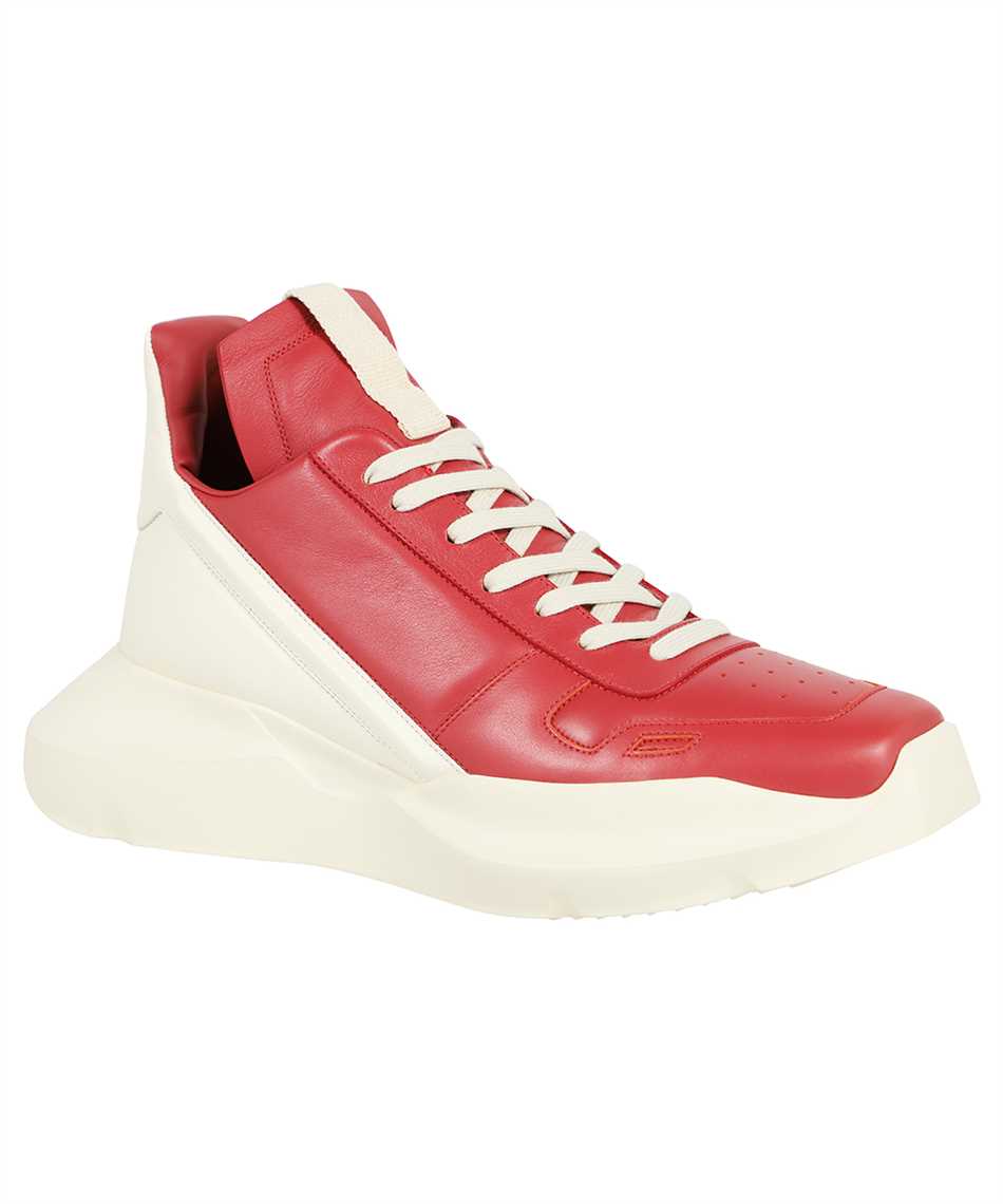 Rick Owens RU01B1814 LPO GETH RUNNER Sneakers Red