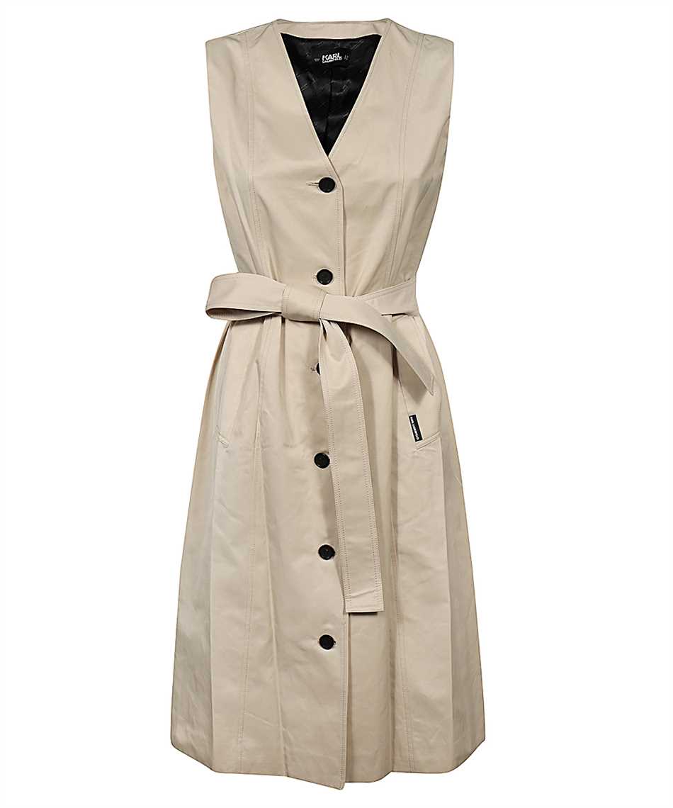 Karl Lagerfeld 211W1500 TRANSFORMER TRENCH Coat 2