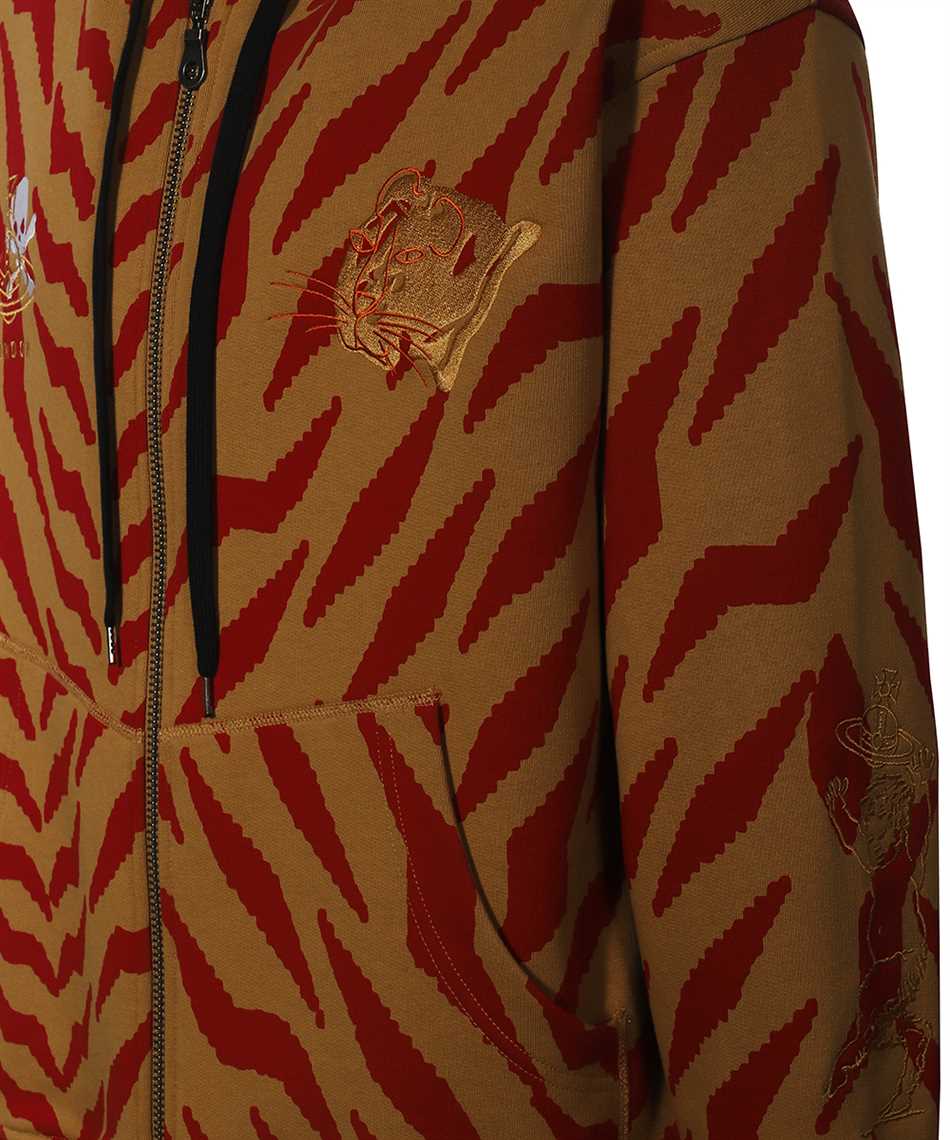 Vivienne Westwood 3I010005 J0032 PO RUGGED ZIP Kapuzen-Sweatshirt 3