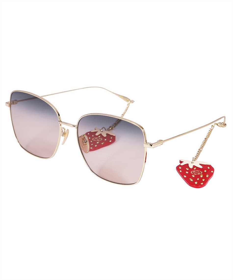 Gucci 681141 I3330 LOW NOISE BRIDGE FIT Occhiali da sole Oro