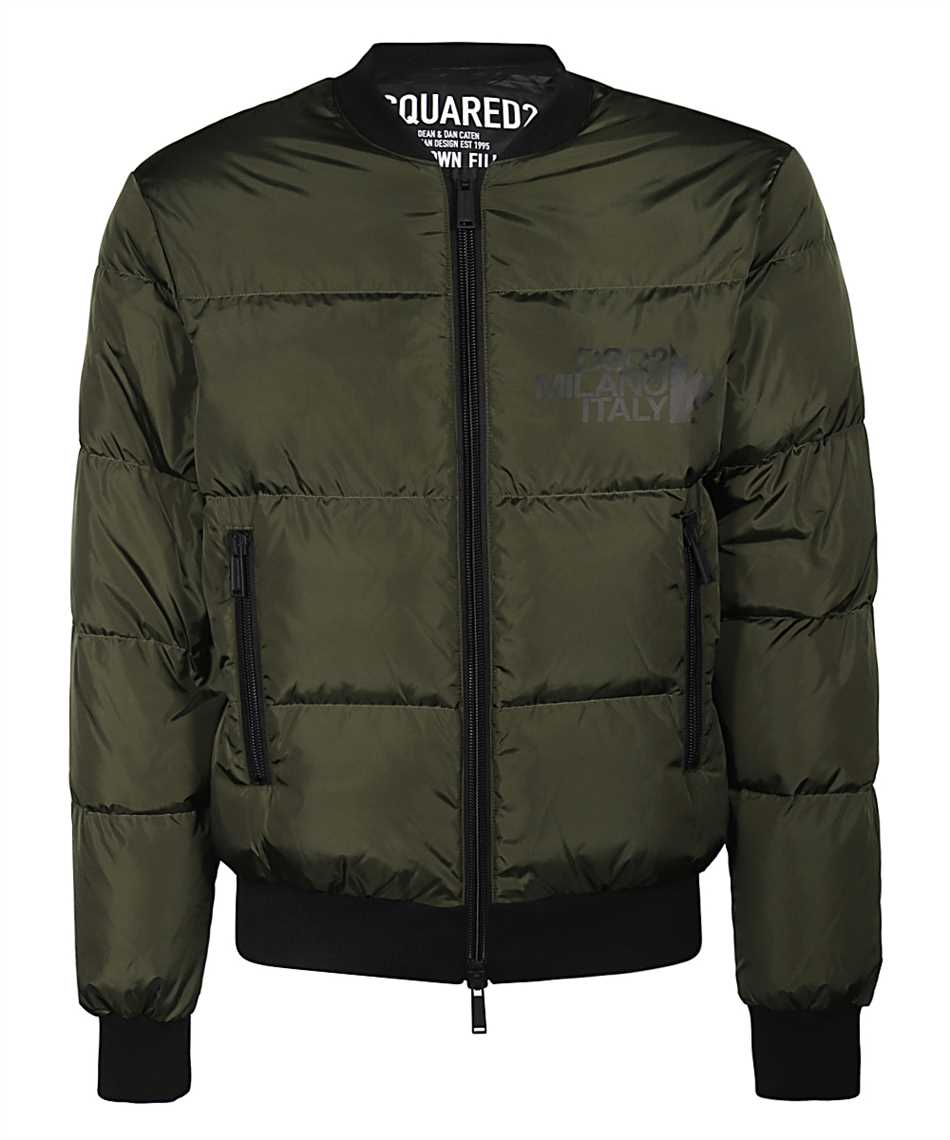 dsquared2 jacket green