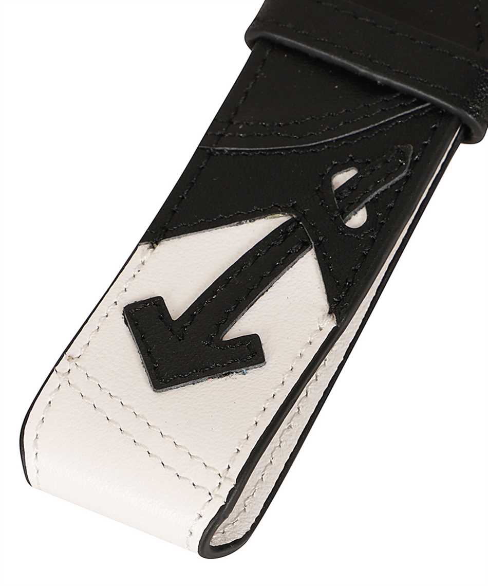 Off-White OMZF003C99LEA001 LEATHER WITH LOGO PRINT Key holders 3