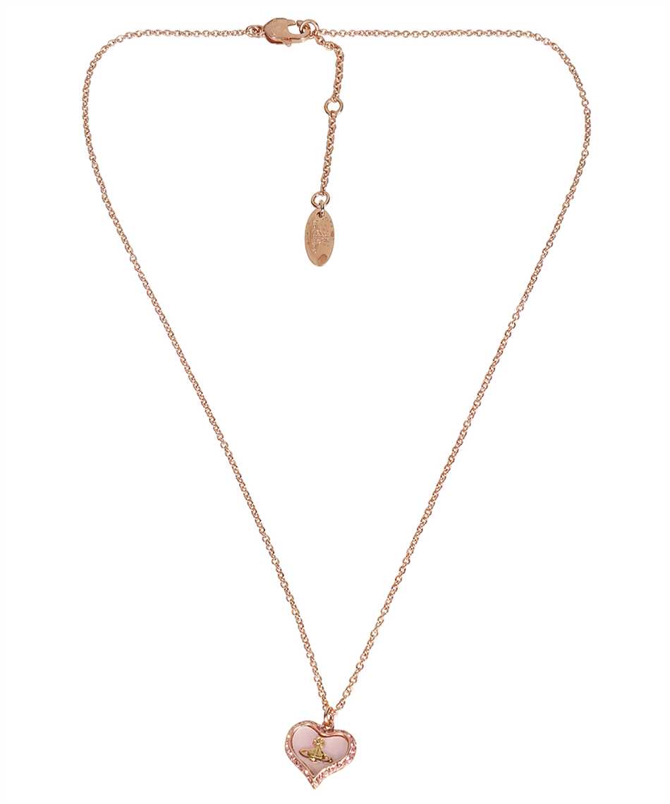 Vivienne westwood pink gold necklace hotsell