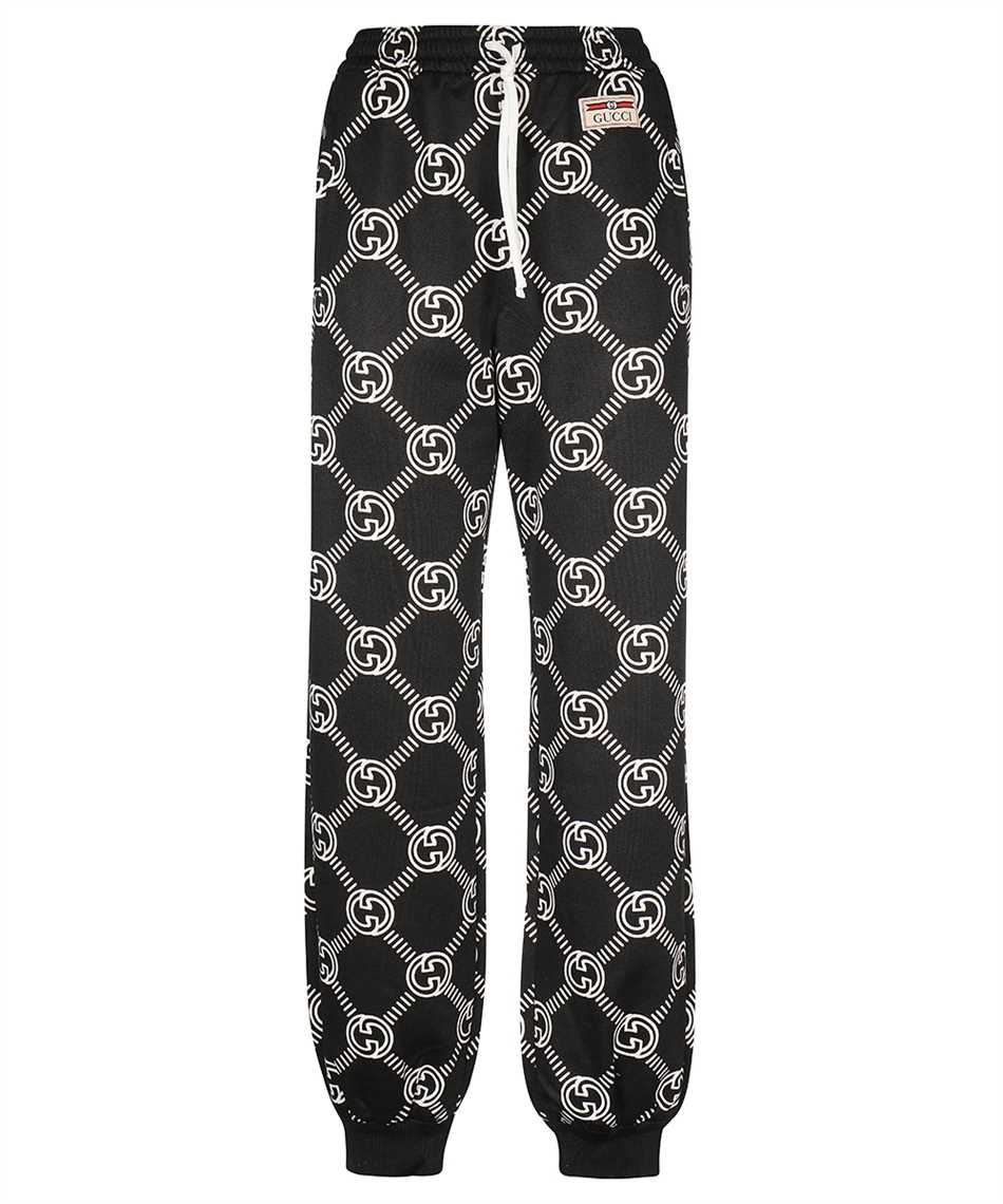 Gucci 683269 XJD1I INTERLOCKING G Pantalone Nero