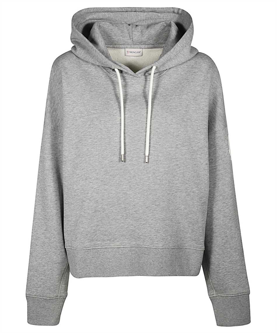 moncler hoodie grey