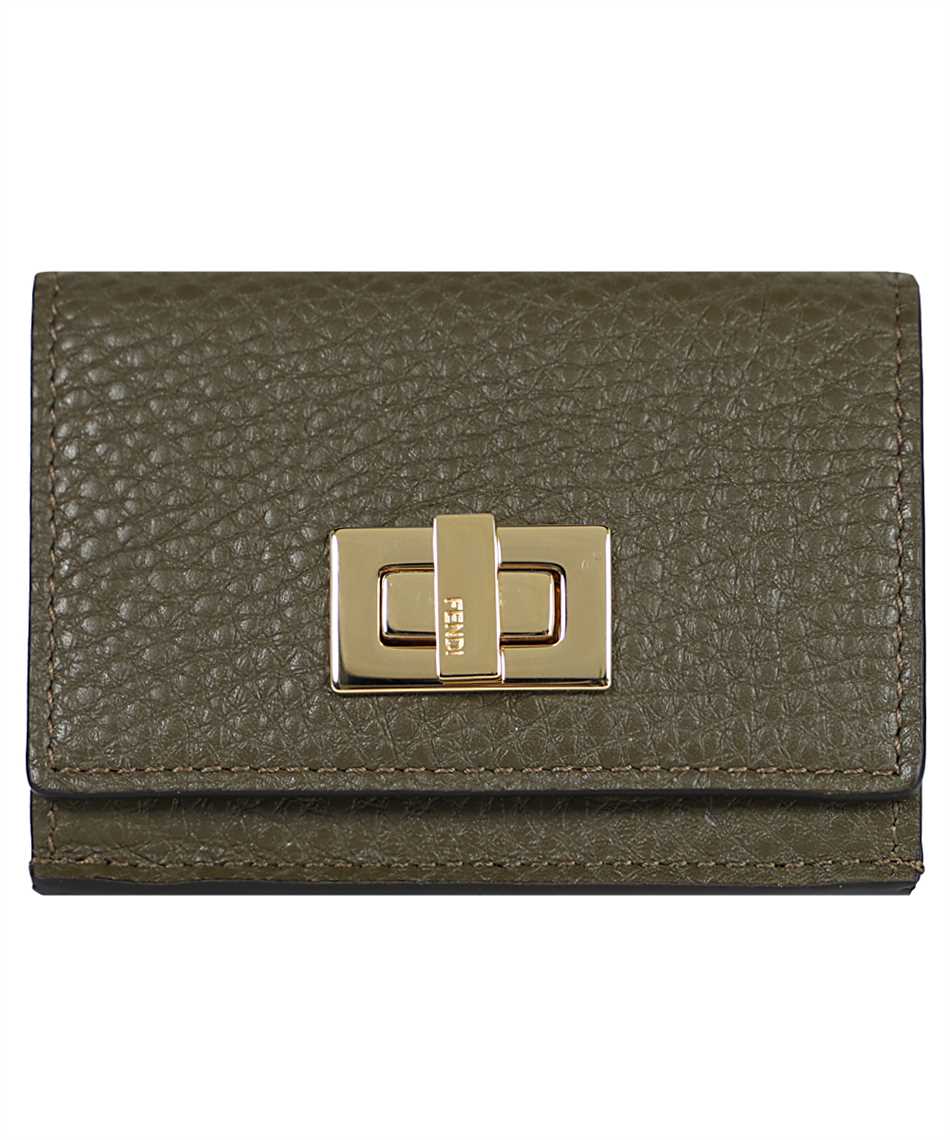 fendi micro trifold wallet