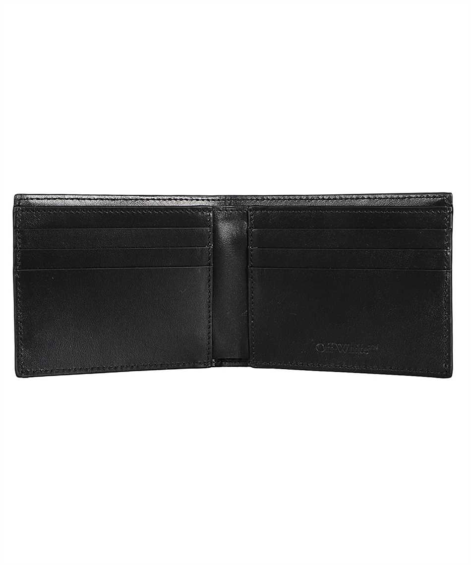 Off-White OMNC094S26LEA004 LOGO BIFOLD Portafoglio 3