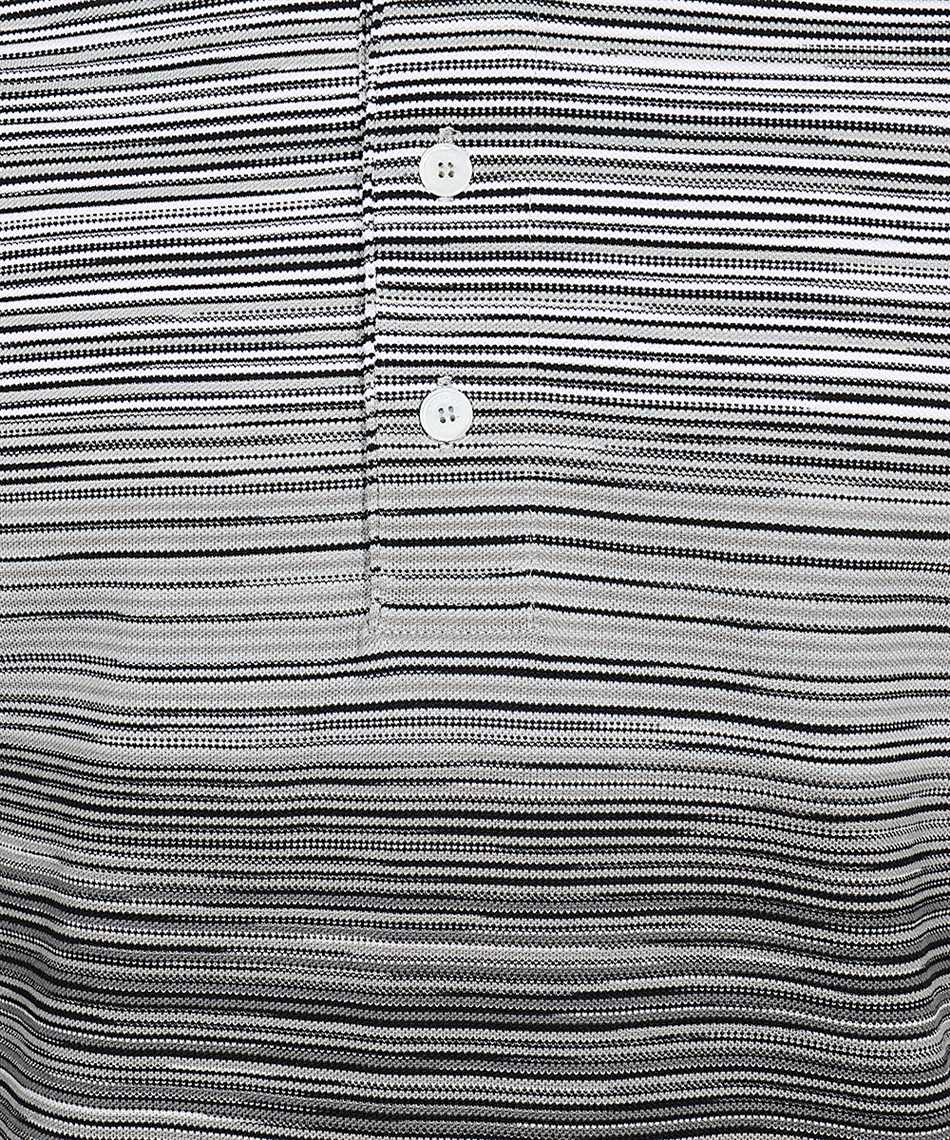 MISSONI US23W205 BJ0014 STRIPE-PATTERN COTTON Polo 3