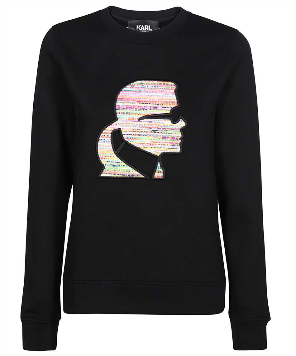 Karl Lagerfeld 235W1806 BOUCLÉ KARL PROFILE Sweatshirt 1