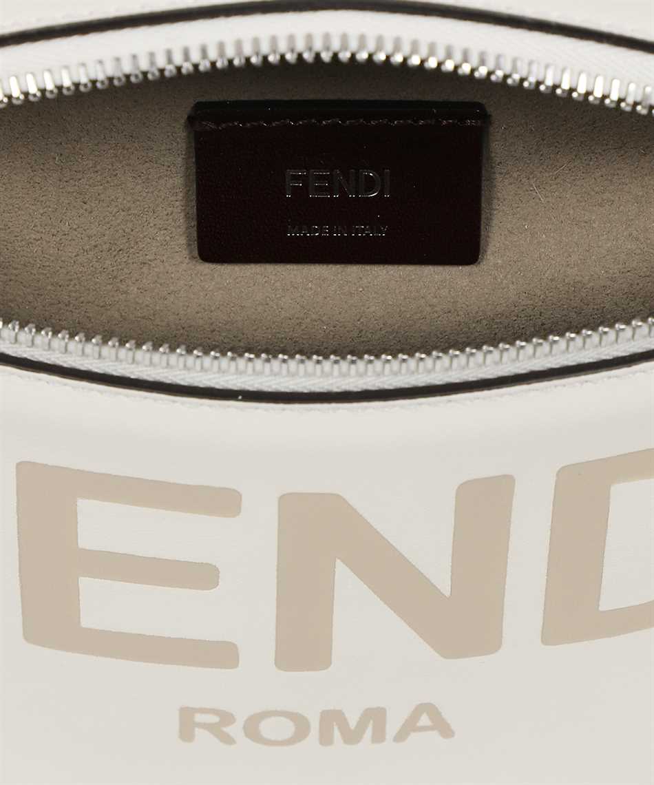 Fendi white sales leather belt bag