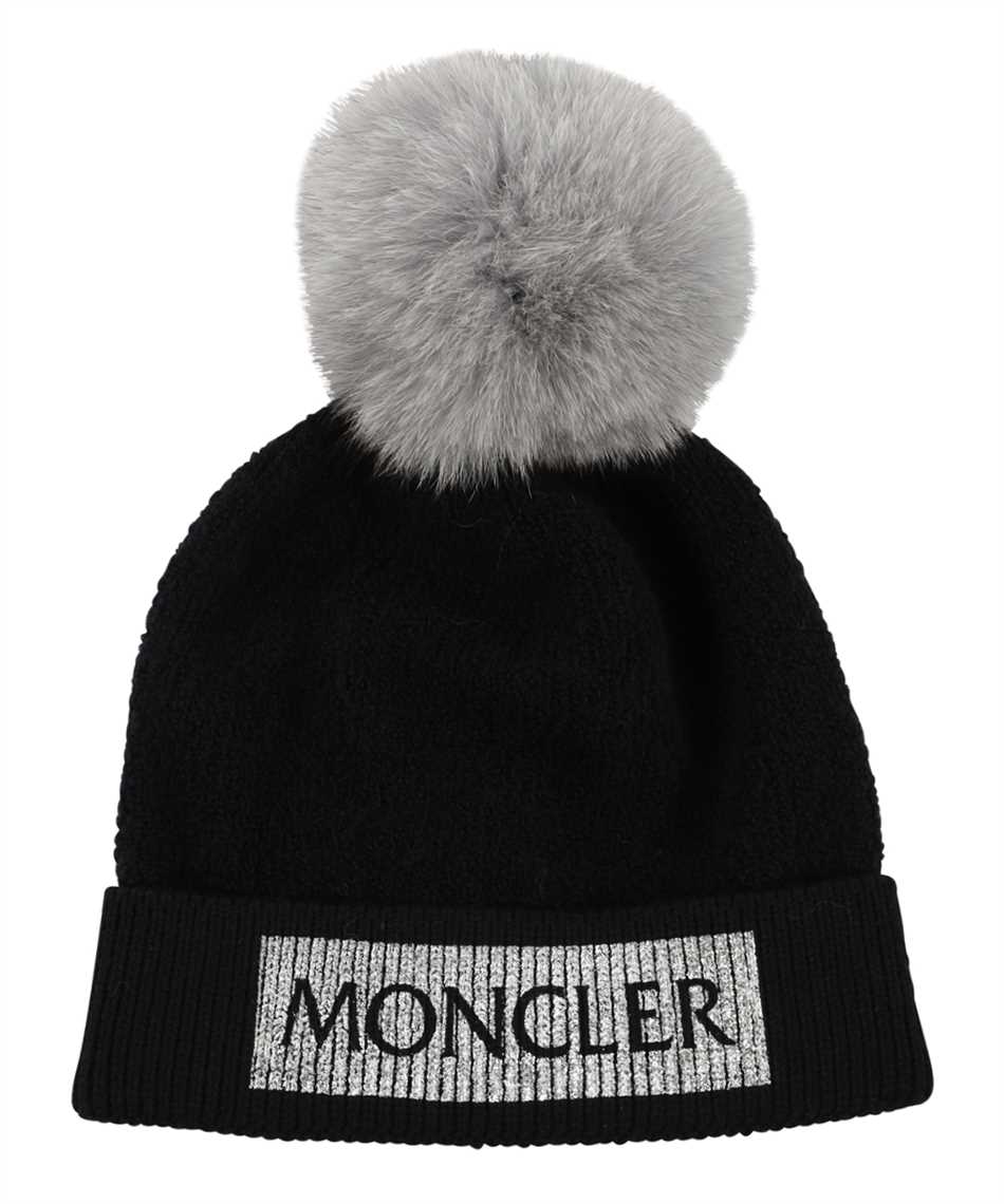 moncler beanie black