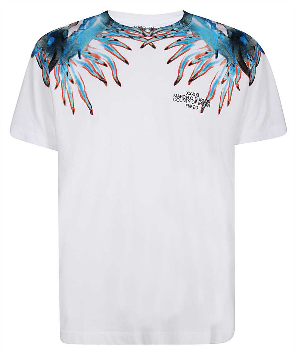 Marcelo burlon t shirt white Clearance