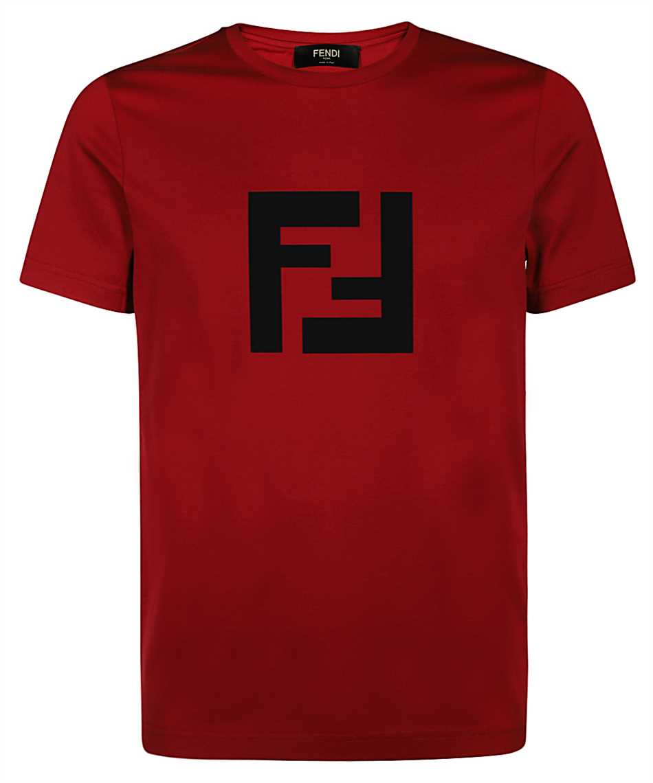 Fendi FAF532 A54P FF T-shirt Red