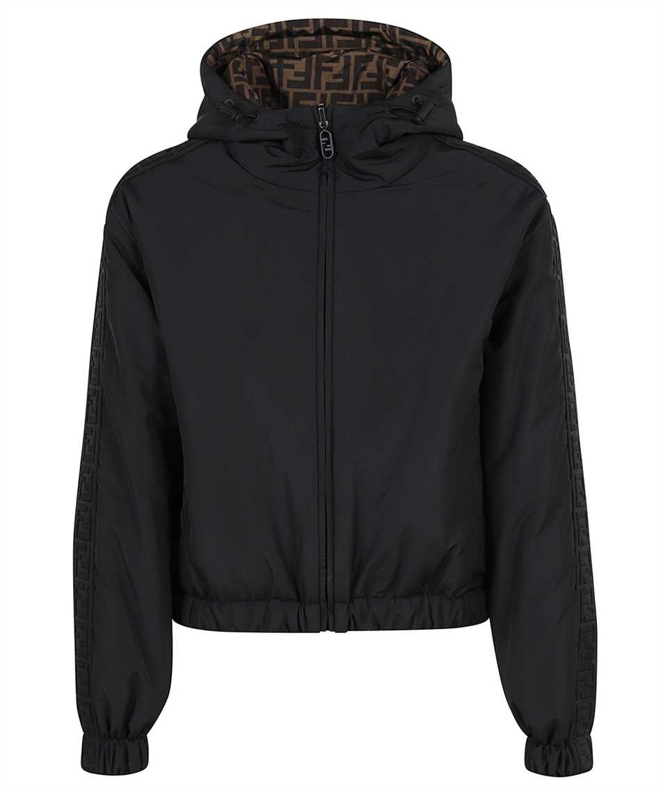 Fendi FAN052 AGMY WINDBREAKER Jacket Brown
