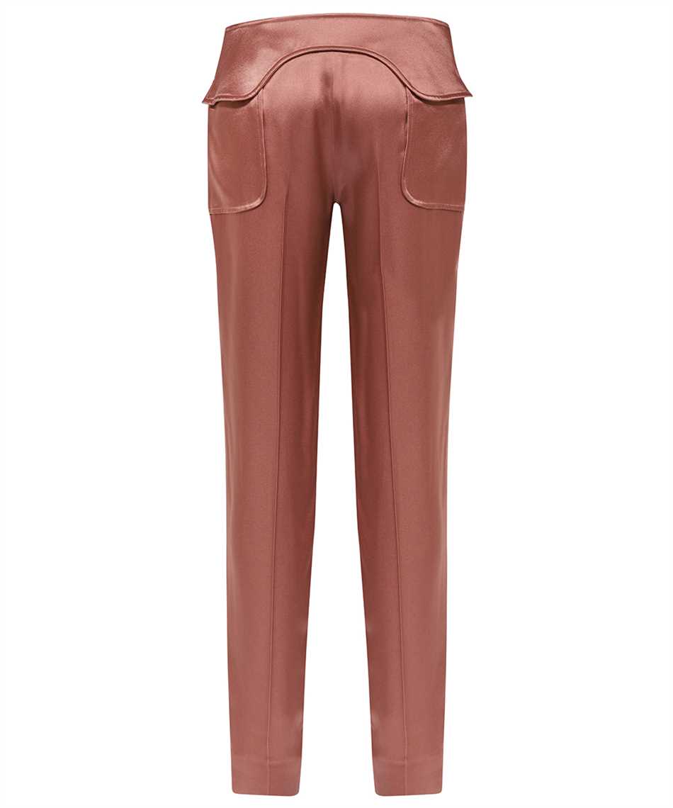 Tom Ford PAW514 FAX727 FLUID DOUBLE-FACED SATIN WESTERN ISPIRED Trousers 2