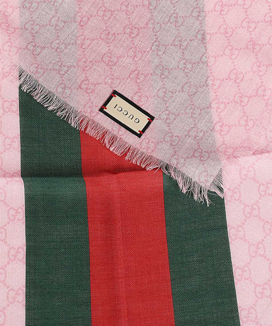 Gucci 760713 4GAHC WOOL WITH WEB Sciarpa 2