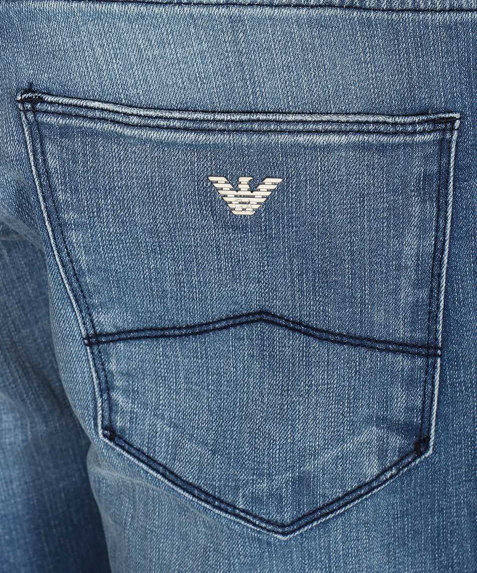 armani denim shorts