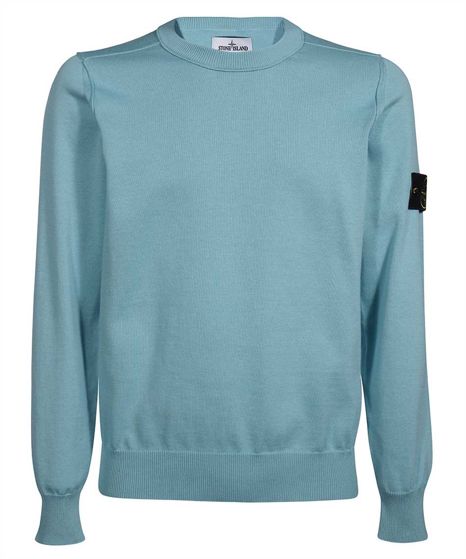 stone island soft cotton crew knit