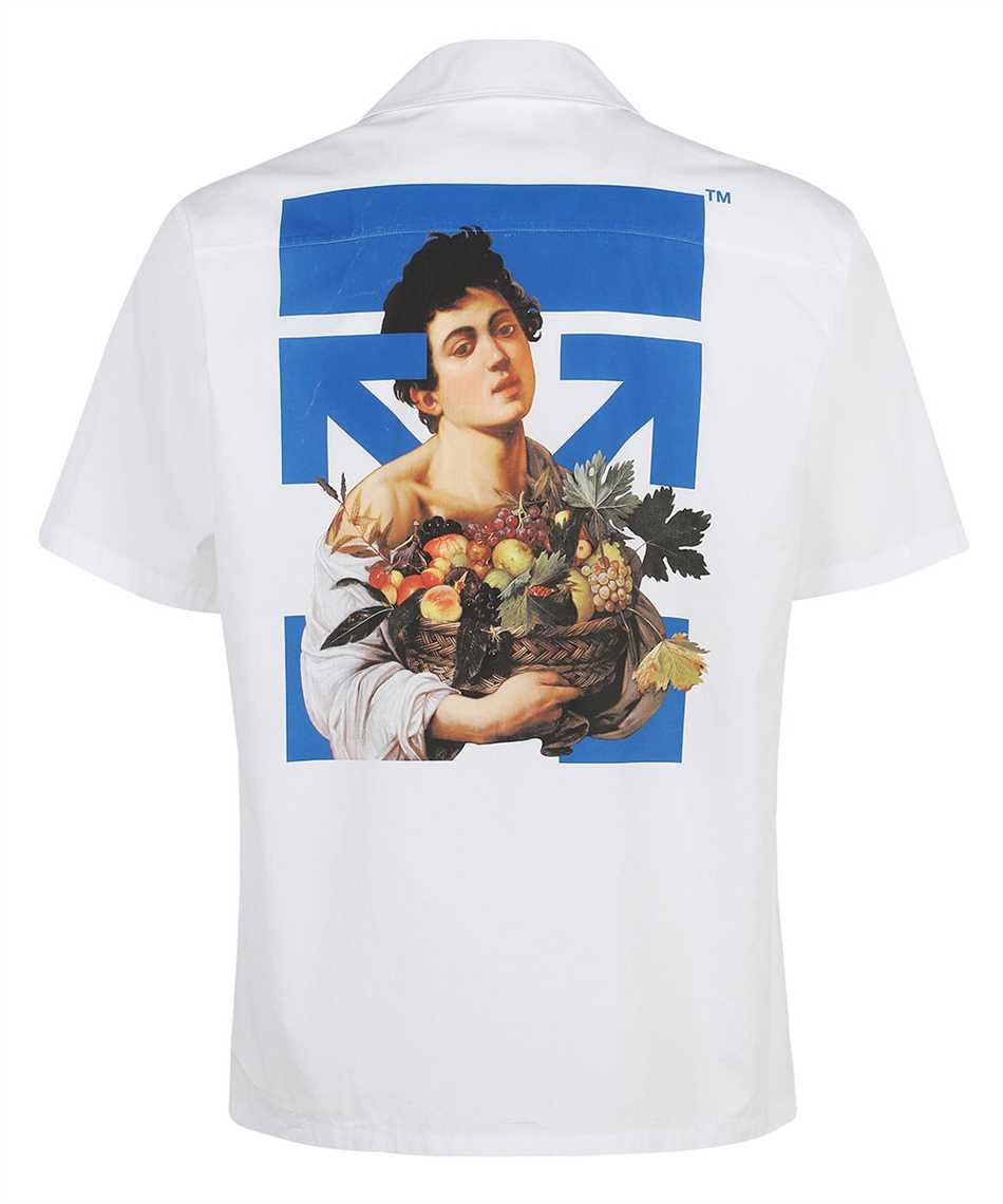 Off-White OMGA163S21FAB008 CARAVAGGIO BOY HOLIDAY Shirt White