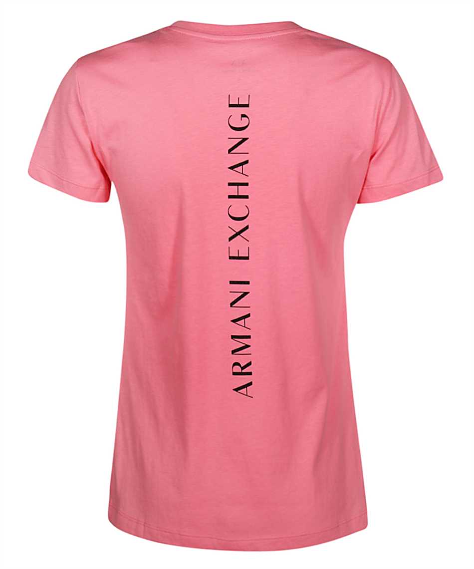armani exchange pink t shirt