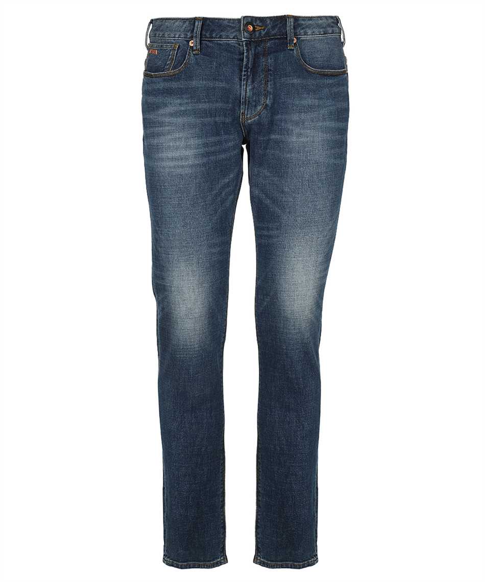 Emporio Armani 3K1J06 1DJFZ J06 SLIM-FIT Jeans Blue