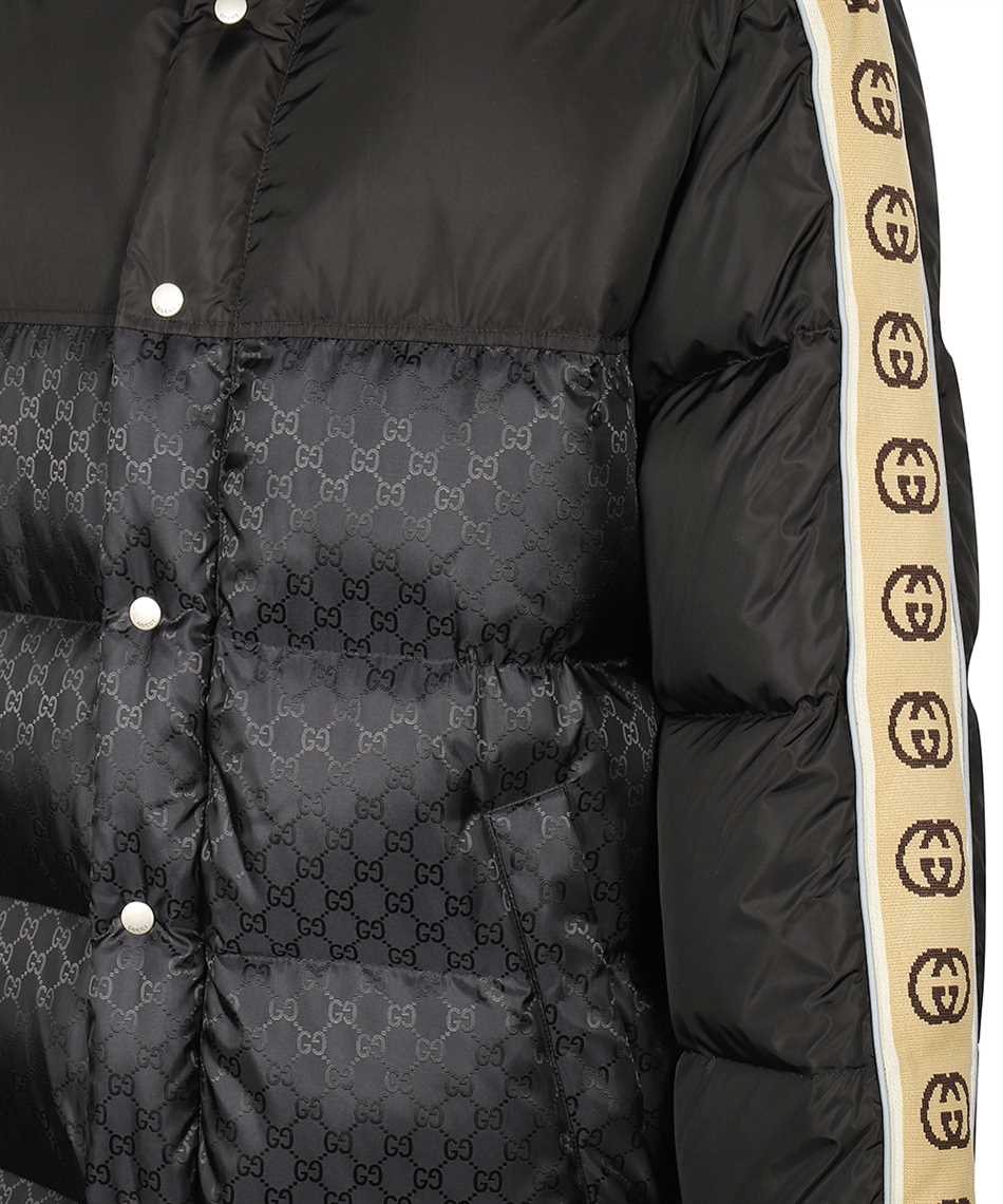 gg jacquard nylon jacket