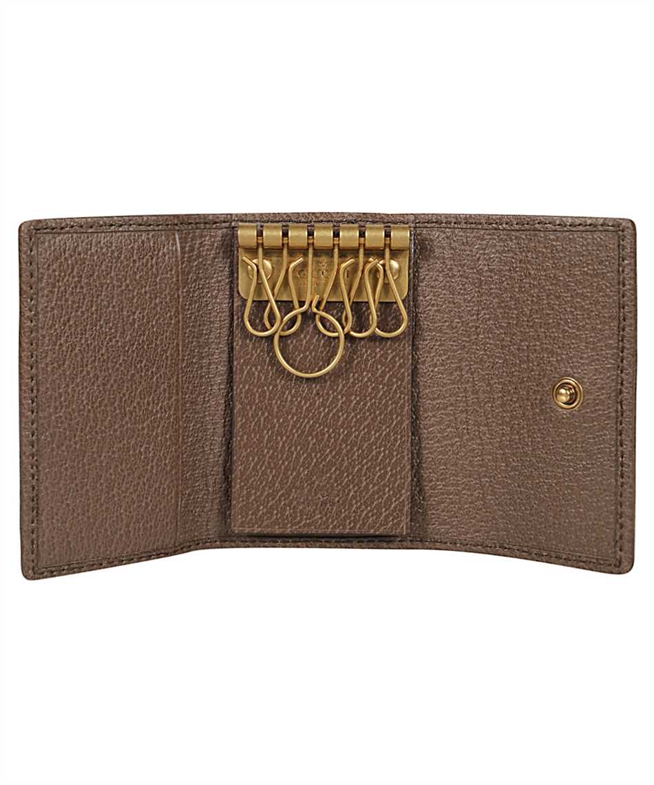 Gucci 603732 96IWT OPHIDIA Key holder Brown