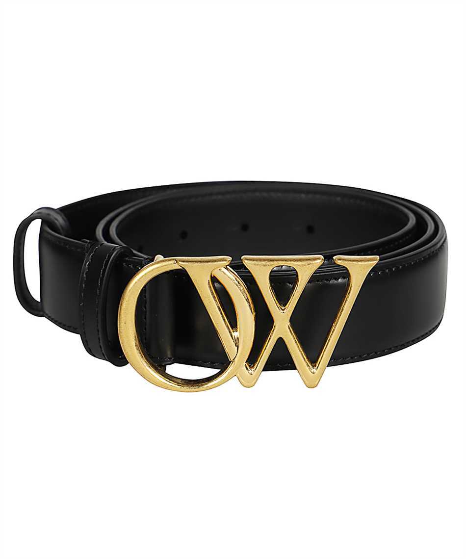 Off-White OMRB117F23LEA003 INITIALS 30MM Cintura 2