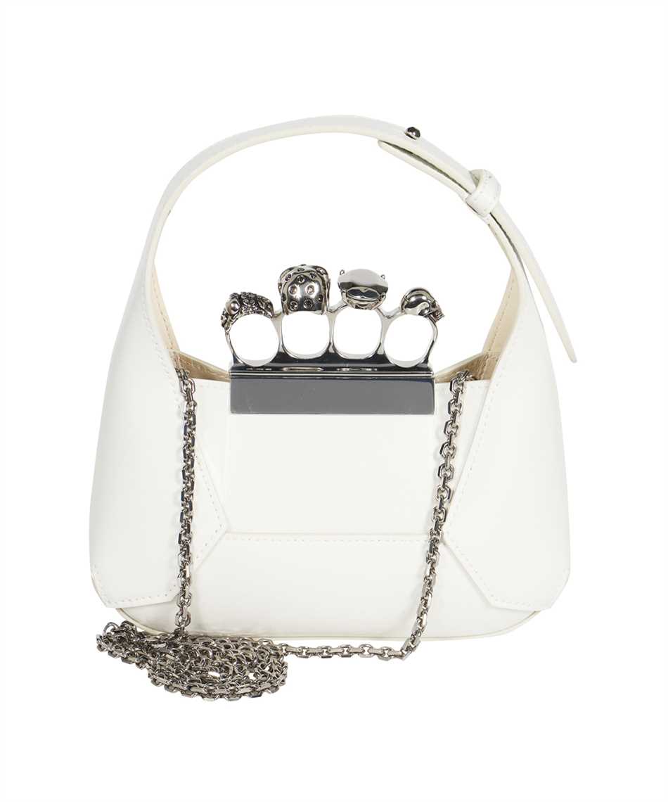 Alexander McQueen 731136 DYTAB JEWELLED HOBO MINI Borsa 2