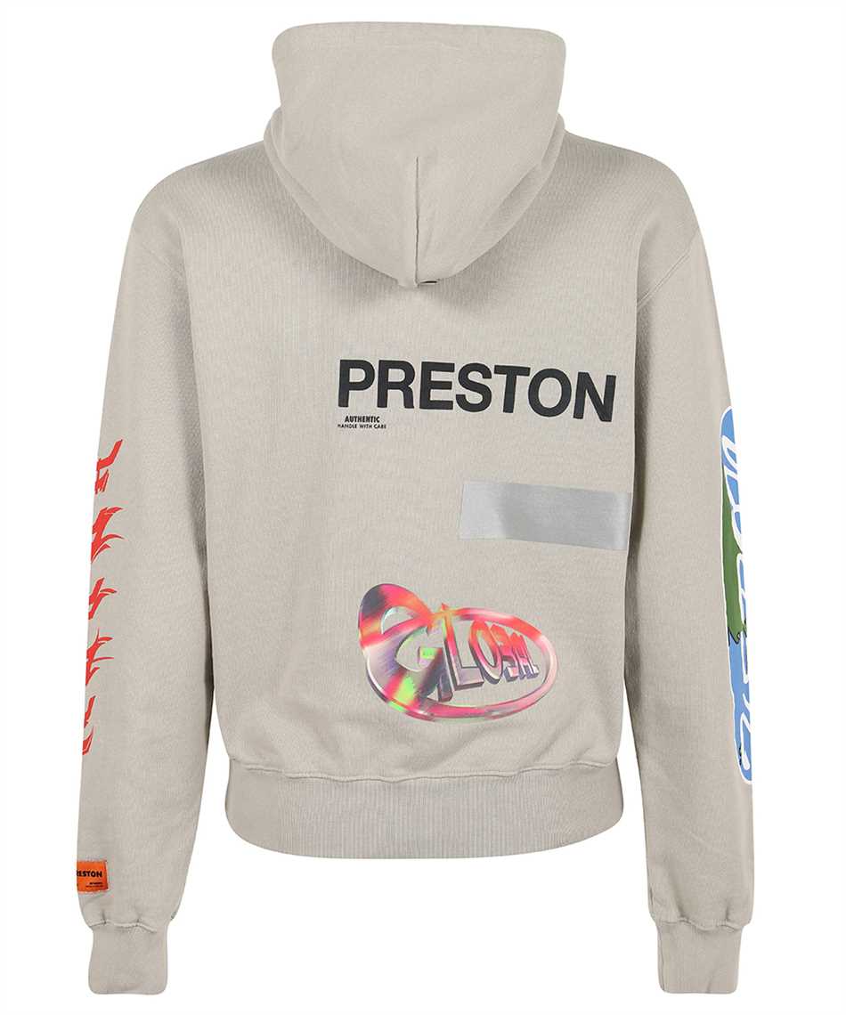 Heron Preston HMBB017S22JER003 GLOBAL COLLEGE Felpa 2