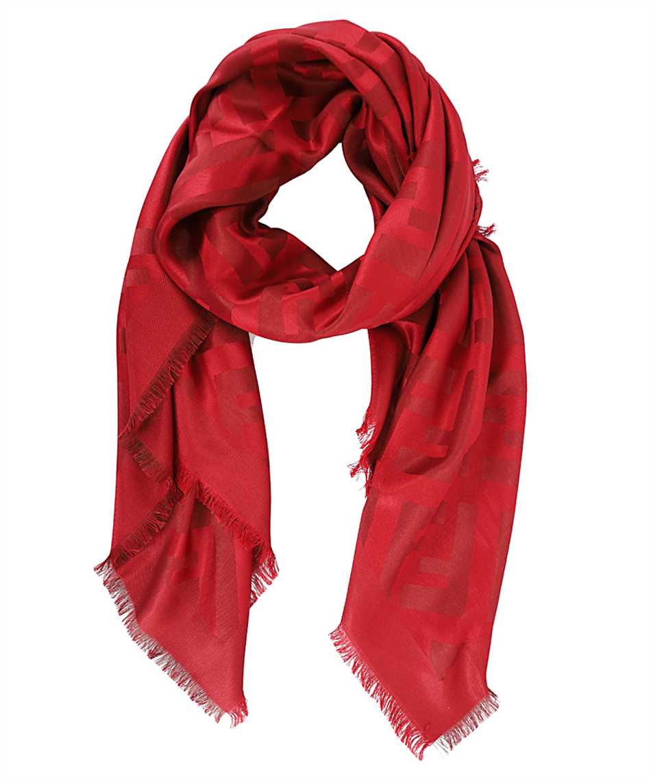 fendi scarf red