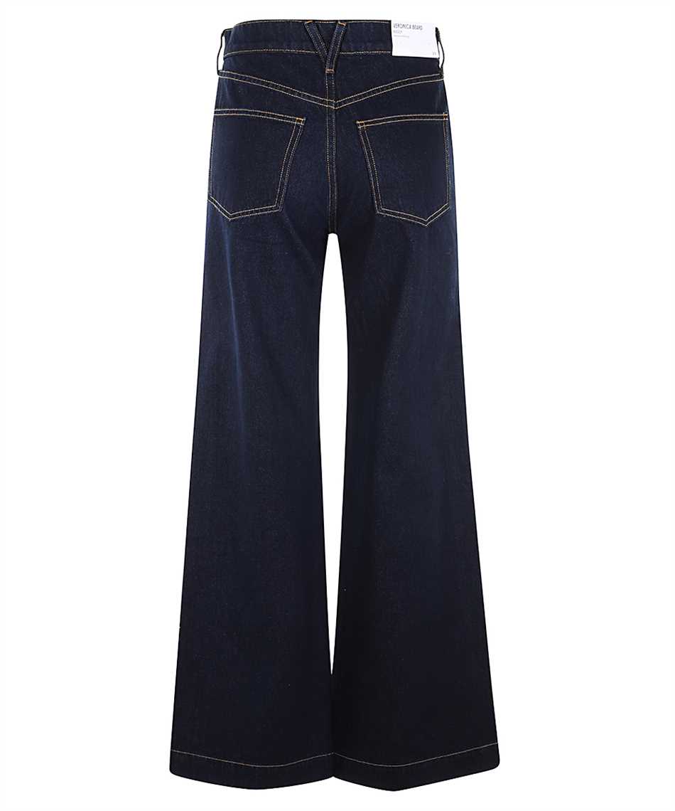 Veronica Beard J2509D350089ID WIDE-LEG Jeans 2