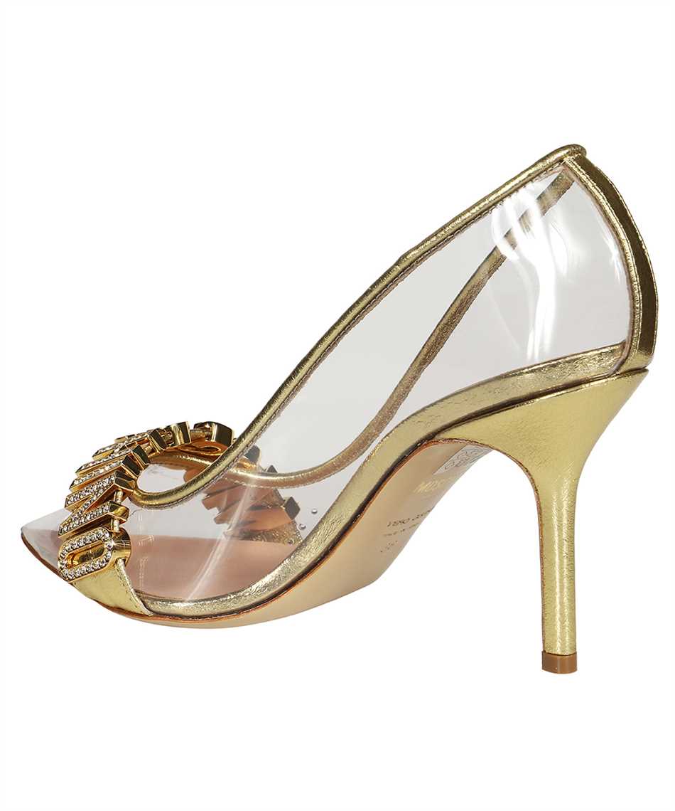 Moschino MA10218C1GMX299A PVC CRYSTAL LOGO Shoes 3