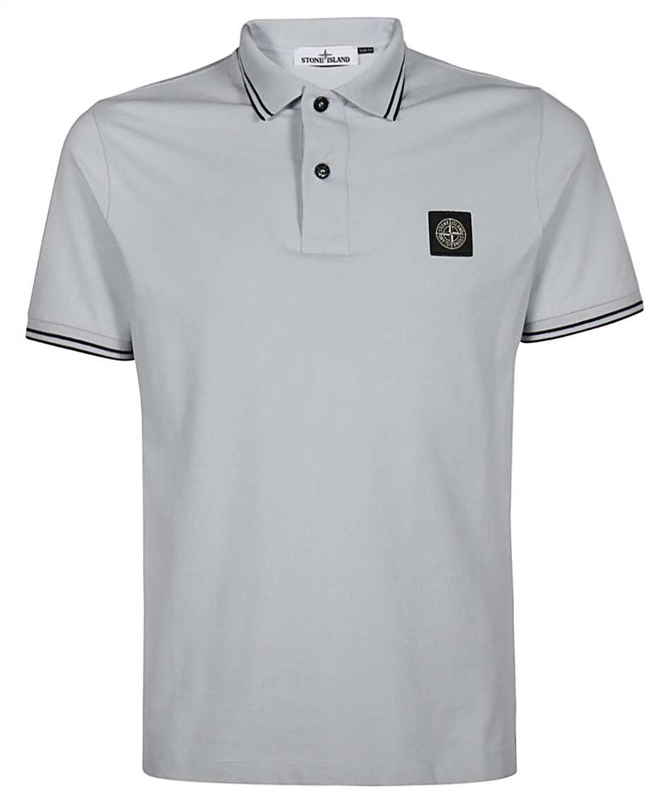 grey stone island polo