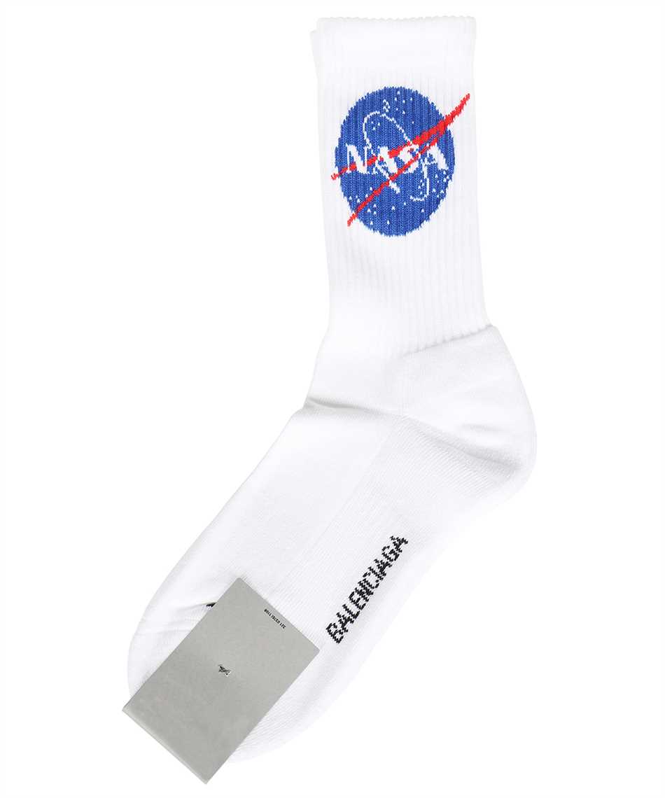 Balenciaga 658129 472B4 SPACE Socks White