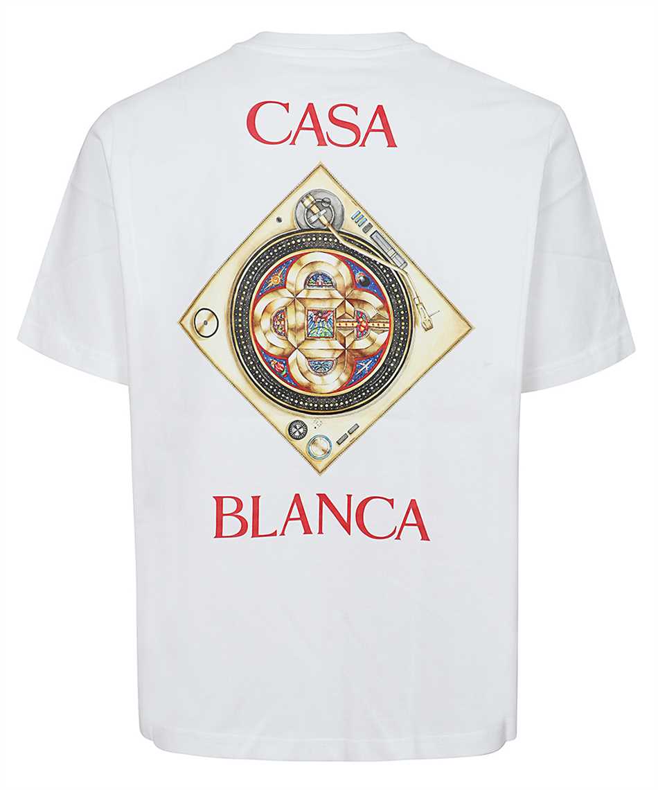 Casablanca M SS26 JTS 001 02 PLAFOND ORNE DE MUSIQUE CLASSIC T-shirt 2