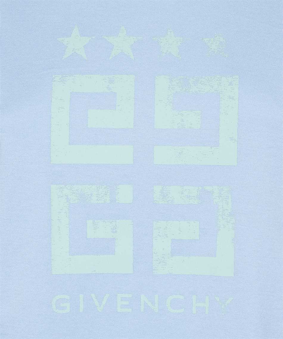 Givenchy BW70AS3YEL 4G STARS SLIM FIT IN COTTON T-shirt 3