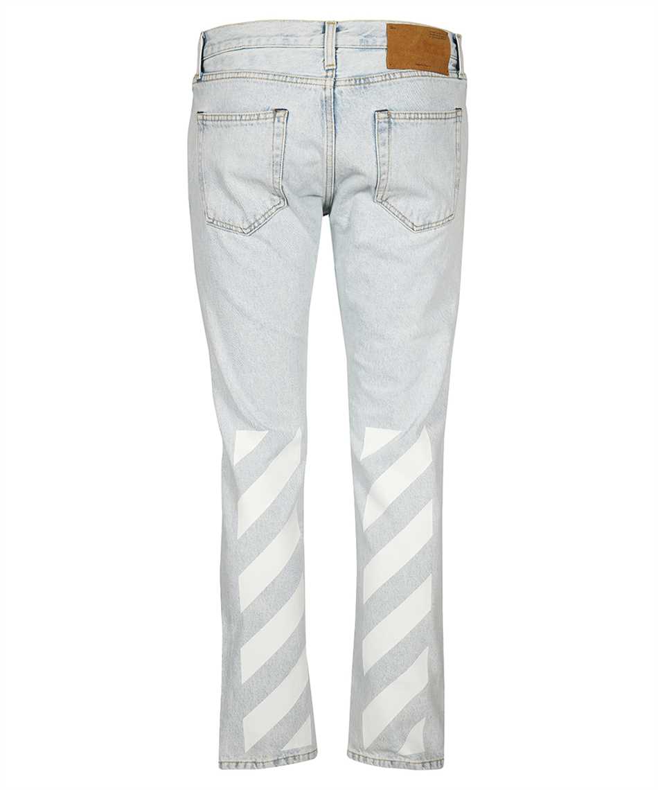 Off-White OMYA147C99DEN002 DIAG TAB N-ARROW SLIM Jeans 2