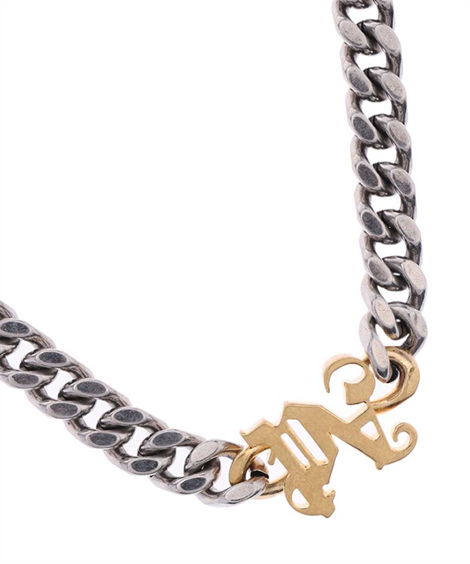 Louis Vuitton Monogram Chain Necklace Silver