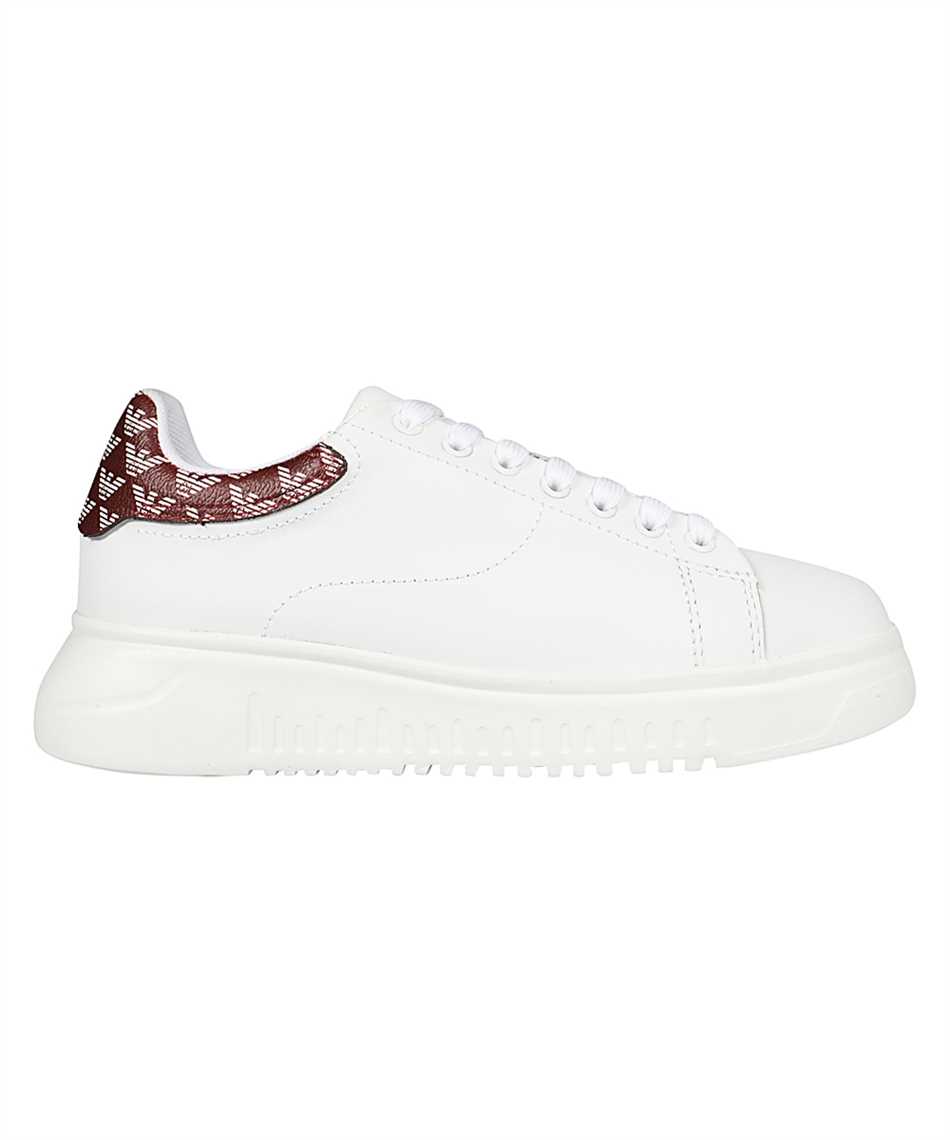 emporio armani white sneakers