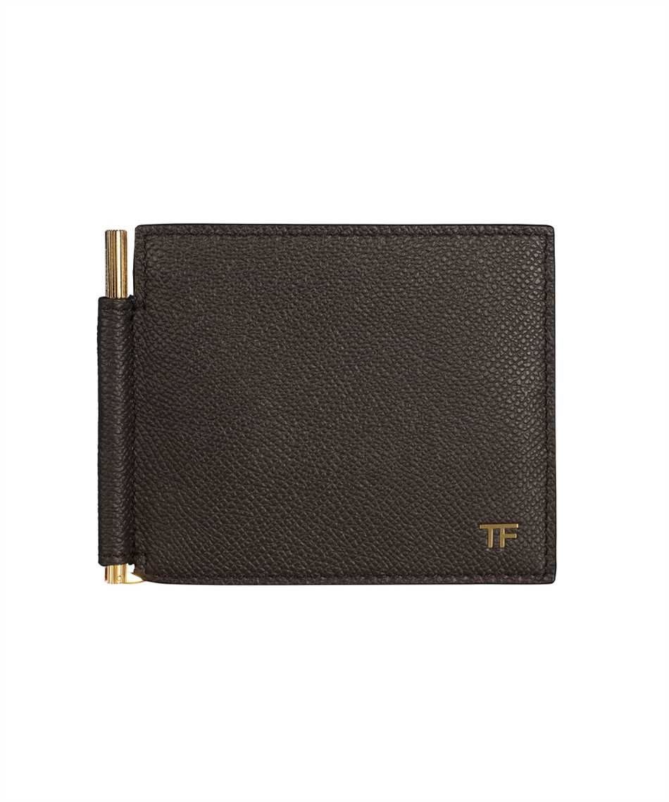 Tom Ford YM231T LCL081 MONEY CLIP Wallet Brown