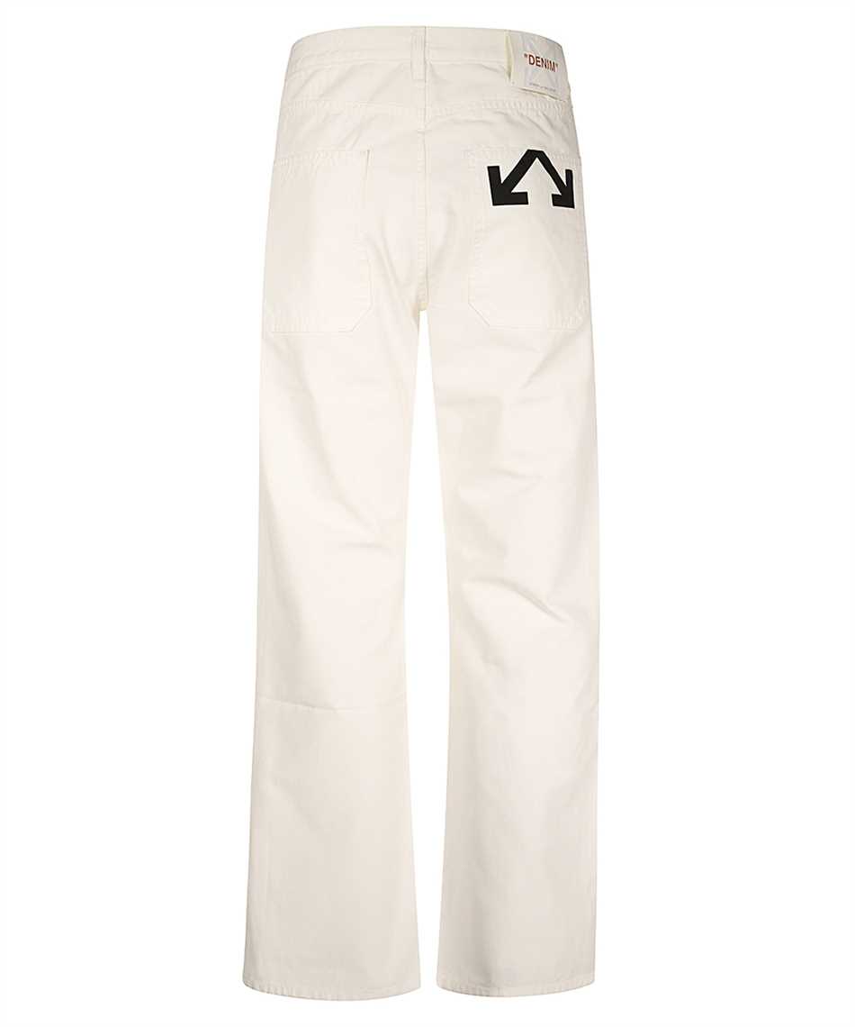 Off-White OMCE04JS26FAB001 HALF ARROW SLIM RELAXED Jeans 2