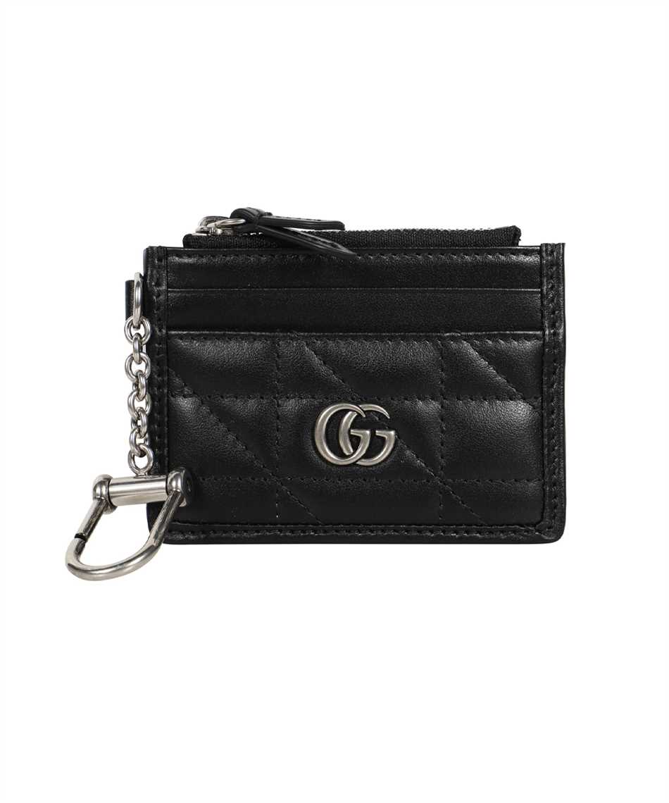 Gucci 627064 UM8DN GG MARMONT Key holder Black