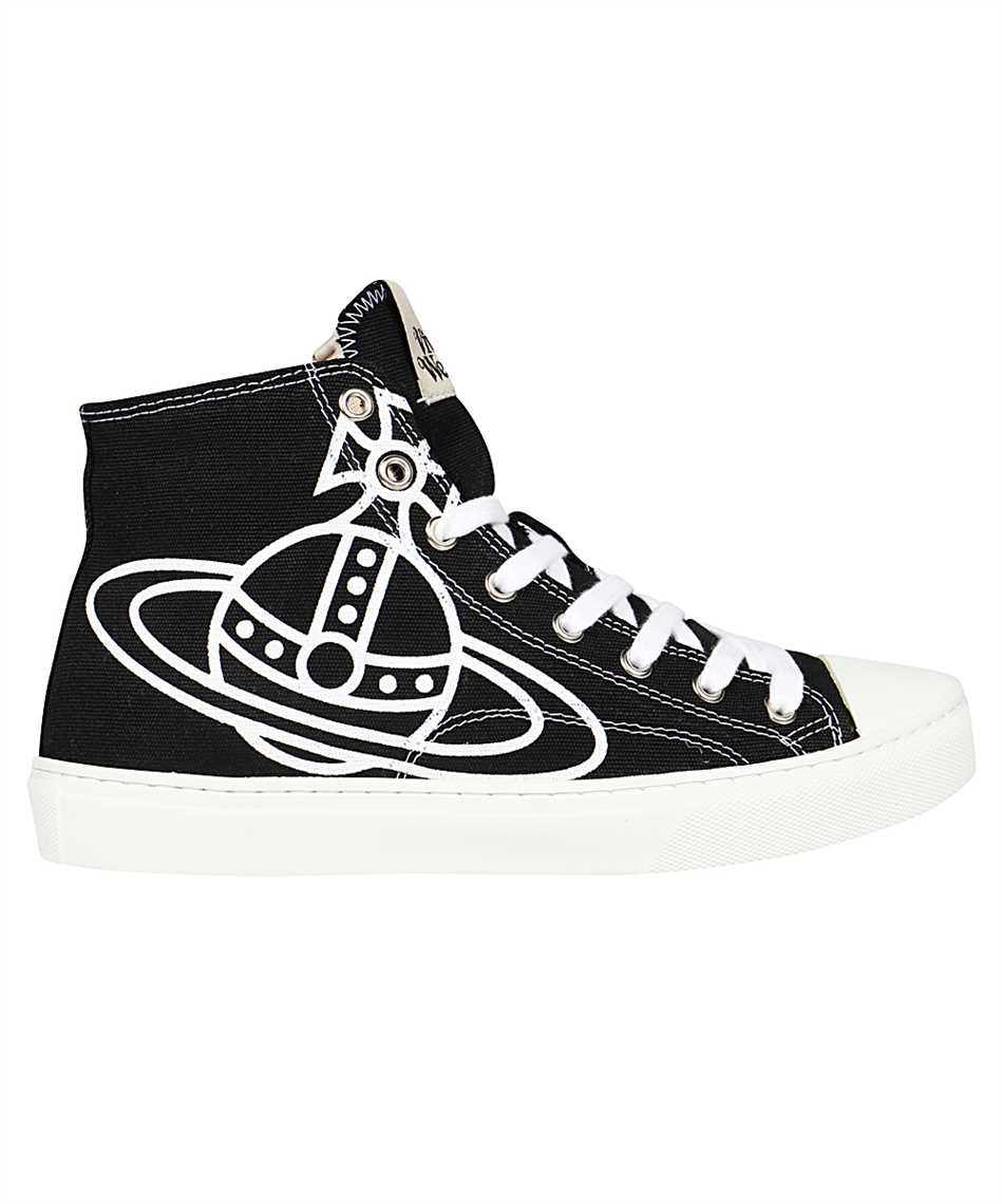 Vivienne Westwood 75010035 11600 HIGH TOP PLIMSOLL Sneakers Black Vivienne Westwood 75010035 11600 HIGH TOP PLIMSOLL Sneakers Black