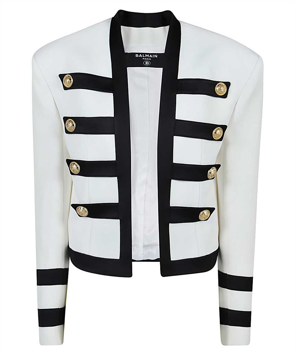 collarless military jacket