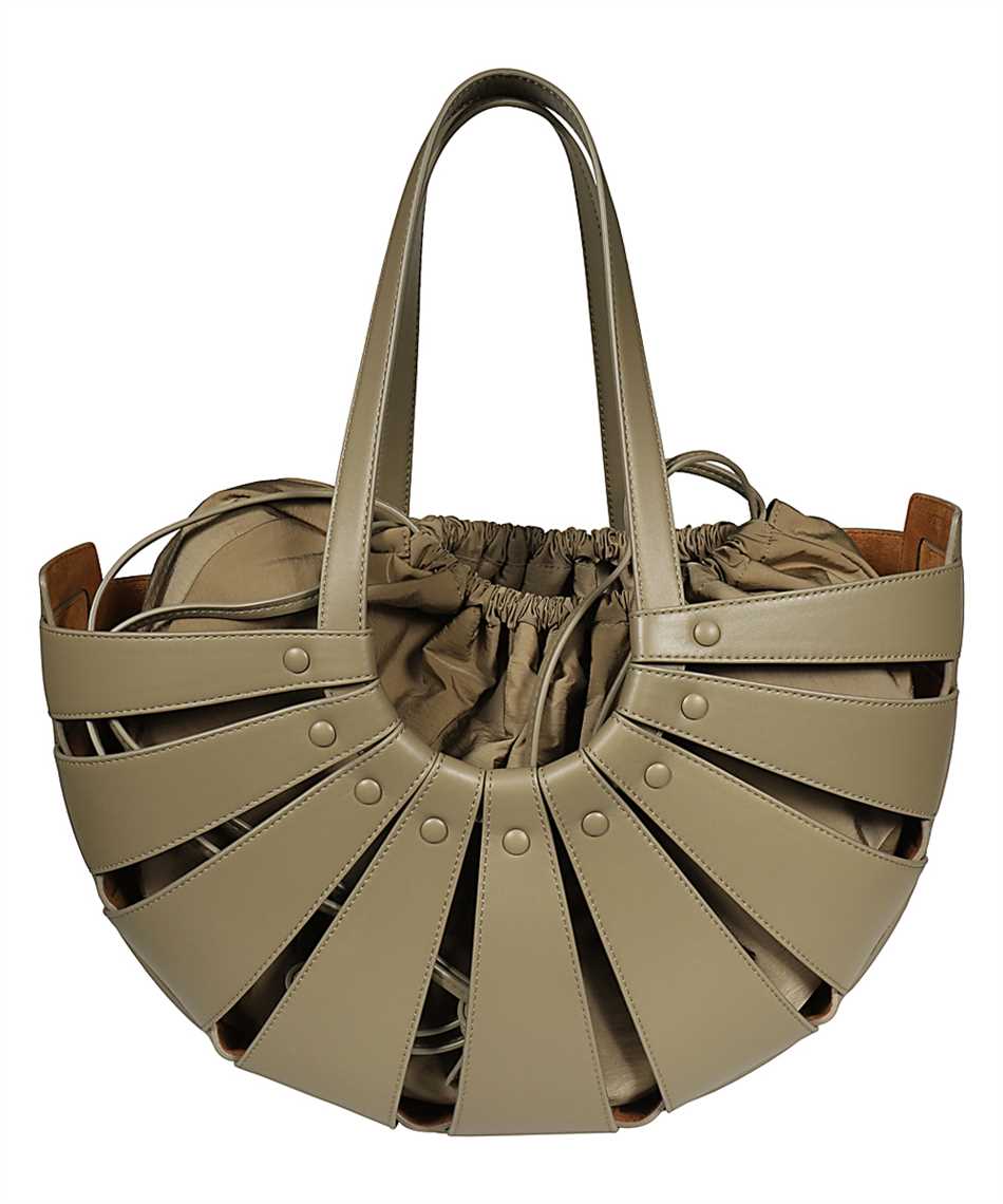 bottega shell bag