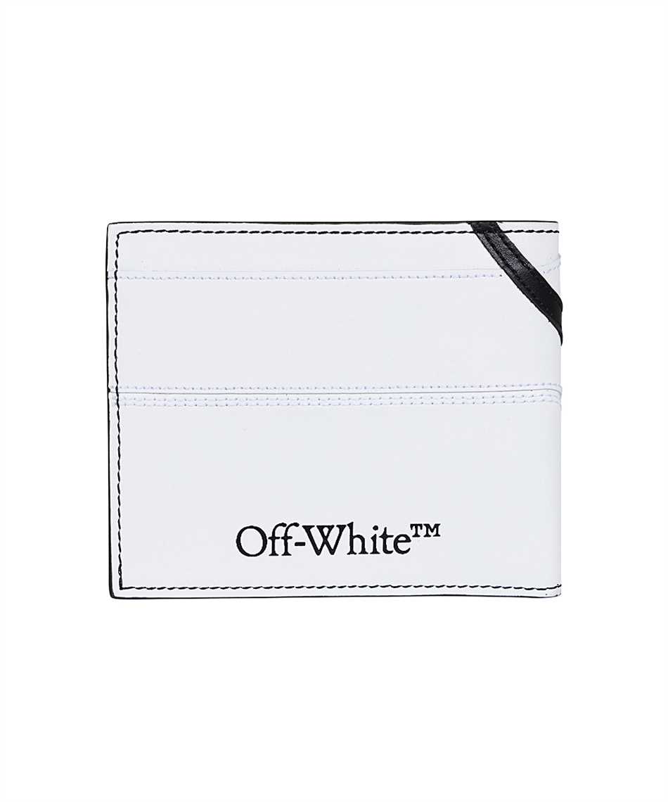 Off-White OMNC093C99LEA001 OUT OF OFFICE BIFOLD Portafoglio 2