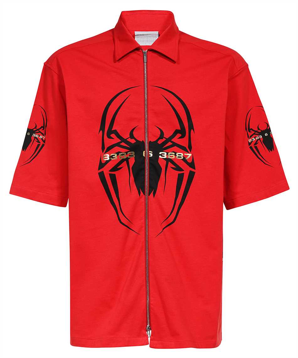 VTMNTS VL16TR400R SPIDER ZIP-UP T-shirt 1