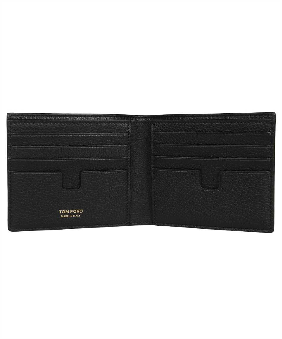 Tom Ford Y0228T LCL158 T LINE CLASSIC BIFOLD Wallet Black